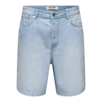 ONLY & SONS Denimshorts i lyseblå til herre