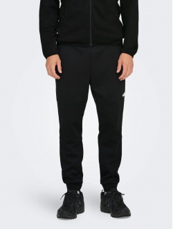 ONLY & SONS Joggingbukser i sort til herre