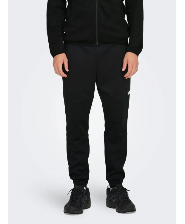 ONLY & SONS Joggingbukser i sort til herre