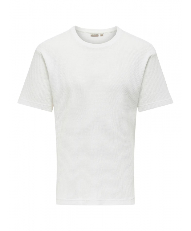 ONLY & SONS t-shirt i hvid til herre