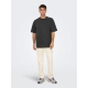 ONLY & SONS DISTRESS t-shirt i sort til herre