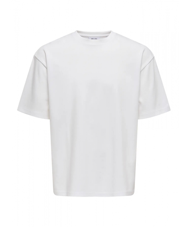 ONLY & SONS t-shirt i hvid til herre
