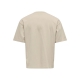 ONLY & SONS t-shirt i beige til herre