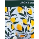 Jack & Jones 3pak multi farvet boksershorts med citroner til herre