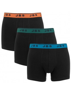 JBS 3-pak bomuld underbukser i flerfarvet til herre
