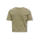 KIDS ONLY top Leo Heart  i army grøn til piger