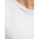 Jack & Jones loungesæt med t-shirt & shorts i hvid til herre.