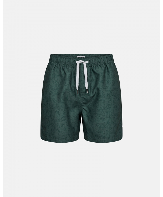 Resteröds badeshorts i grøn til herre