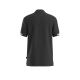 BOSS polo t-shirt i sort til herre | Regular fit |