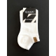 iZ Sock - bambus ankelstrømper i hvid. Unisex