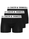 Jack & Jones 3-pak underbukser med bomuld i sort til drenge