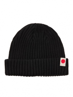 Jack & Jones strikhue i sort til herre