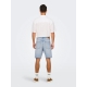 ONLY & SONS Denimshorts i lys blå til herre