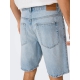 ONLY & SONS Denimshorts i lys blå til herre