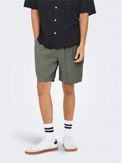 ONLY & SONS Shorts Regular fit i Dusty Olive til herre