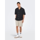 ONLY & SONS Shorts Regular fit i Silver Lining til herre