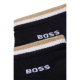 BOSS 2pak ankelstrømper i sort til herre