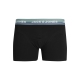Jack & Jones 3pak multifarvet boksershorts i blå nuancer til herre