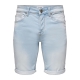 ONLY & SONS Denimshorts i lyseblå til herre