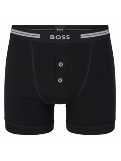 BOSS underbukser/boxershorts m. knapper i sort til herre