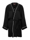 HUGO satina kimono i sort til kvinder
