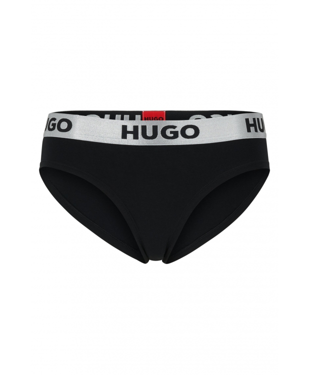 HUGO breif i sort m. logo til kvinder