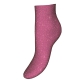 HUGO strømper i pink m. glimmer til kvinder
