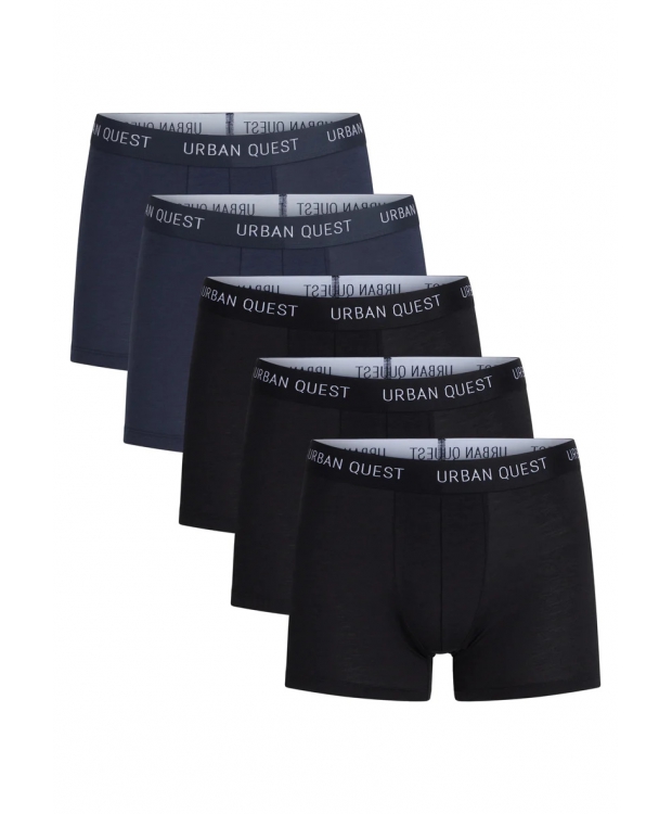 Urban Quest bambus tights/underbukser 5-pak i navy til herre