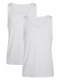 Urban Quest bambus tanktop 2-pak i hvid til herre