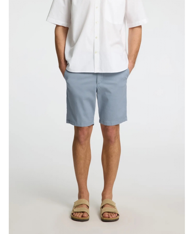 Selected Chino-shorts i lyseblå til herre