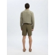Selected Seersucker Shorts i grøn til herre