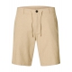 Selected Shorts i beige til herre