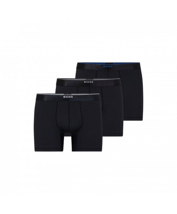 BOSS 3-pak underbukser/boxershorts i sort til herre