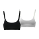 HUGO 2pak bralette i sort til kvinder