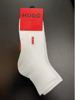 HUGO 2pak strømper m. logo til kvinder