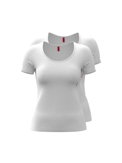 BOSS 2-pak T-shirts i Hvid til Kvinder