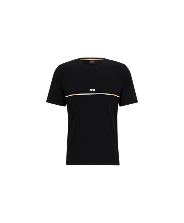BOSS Unik T-shirt i Sort til Mænd: Tidløs Elegance og Stil