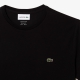 Lacoste T-shirt i sort til herre | Regular fit