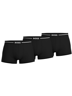 BOSS 3pak underbukser/boxershorts i sort til herre.