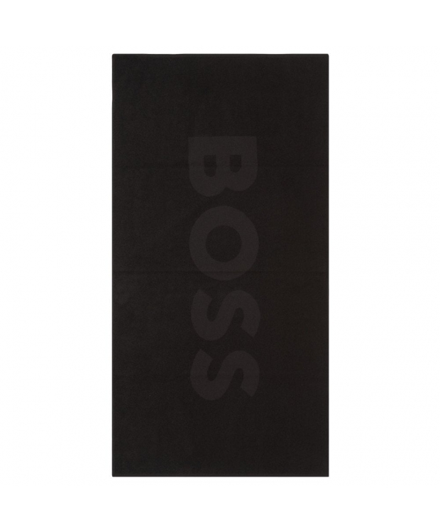 BOSS badehåndklæde i sort