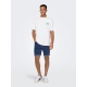 ONLY & SONS Denimshorts i blå til herre