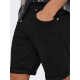 ONLY & SONS Denim shorts i sort til herre