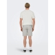 ONLY & SONS regular fit shorts i grå til herre