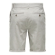 ONLY & SONS regular fit shorts i grå til herre