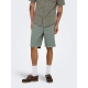 ONLY & SONS regular fit shorts i castor grå til herre