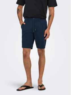 ONLY & SONS Shorts Regular fit i blå til herre