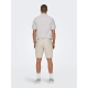 ONLY & SONS Shorts Regular fit i beige til herre