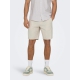 ONLY & SONS Shorts Regular fit i beige til herre