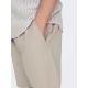 ONLY & SONS Shorts Regular fit i Silver Lining til herre