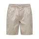 ONLY & SONS Shorts Regular fit i Silver Lining til herre